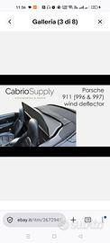 frangivento x Porsche 996 cabrio anno 1997-2002