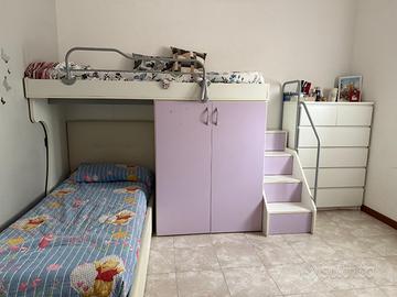 Cameretta completa - 2 posti letto