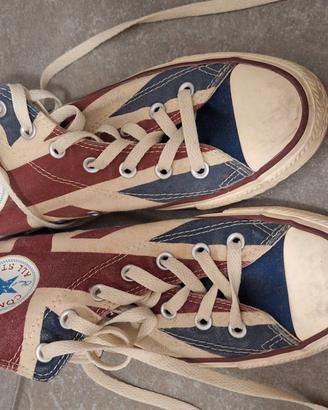 Converse All Star bandiera america,alte, numero 39