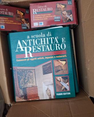 corso di restauro e antiquariato completo di vhs