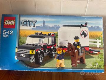 Lego city trasporto cavalli 7635