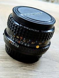 Pentax-A SMC 135mm f/2.8 e Pentax-A 28mm f/2.8
