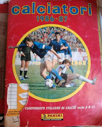 Figurine calciatori panini 1986/87 Recuperate