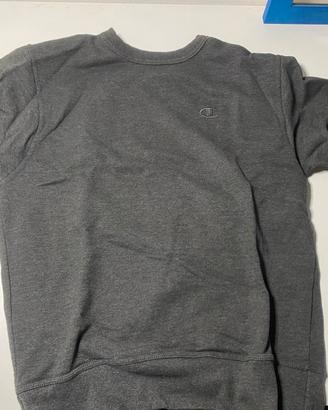 Felpa Champion Girocollo Grigio Antracite 