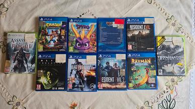 Bundle GIOCHI PS4 + XBOX 360