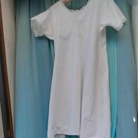 antica camicia da notte in cotone 