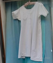 antica camicia da notte in cotone 
