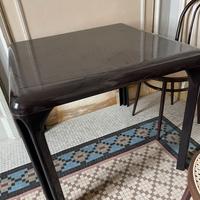 Tavoli Artemide originali 80x80 marroni