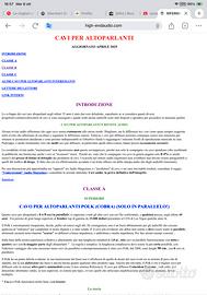 Coppia cavi di potenza Polk Audio Cobra 4+4 mt