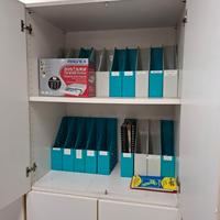 Armadi da ufficio 200×80×50 cm – 3 moduli uguali,