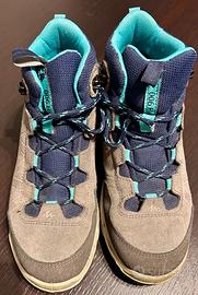 Scarpe trekking Quechua MH900 impermeabili tg 35