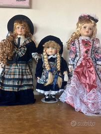 Bambole di porcellana da collezione