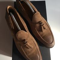 Mocassini col. sabbia fatti a mano