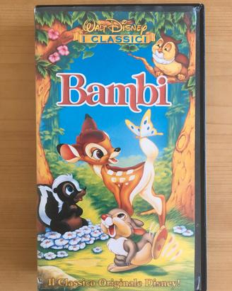 Bambi Disney VHS