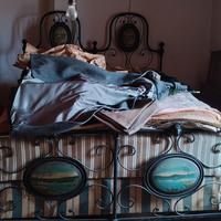 Mobili antichi, camera da letto, 2 comodini, 2 pol