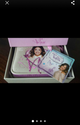 Portafoglio nuovissimo originale violetta