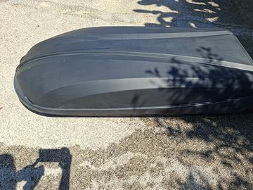 BOX - Portapacchi da tetto auto - 430 lt effetto c
