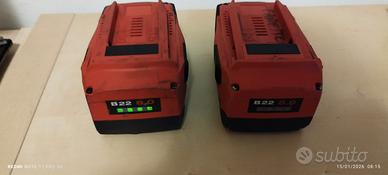 Hilti batteria b22 8ah