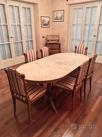 sala da pranzo anni 50'