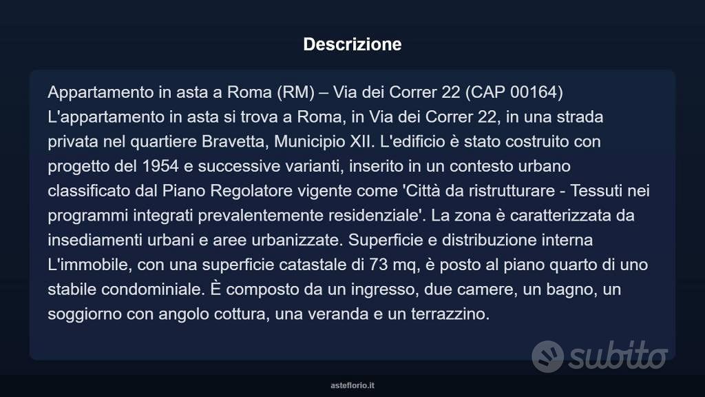 Appartamento – Roma, Gianicolense - Vista 5