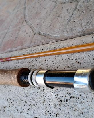 Canna Shakespeare coda di topo pesca a mosca 240cm