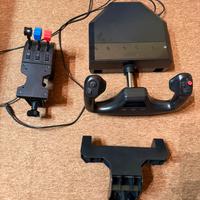 Saitek Pro Flight Yoke + Throttle Quadrant