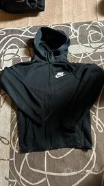 felpa con zip nike