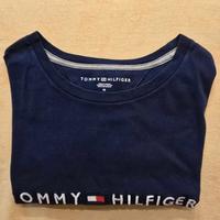 Maglietta Tommy Hilfiger blu Uomo, usata TG M