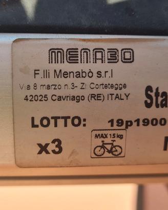 Portabici Menabo stand up 3