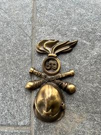 Fregio crest 59 rgt artiglieria sommeggiata