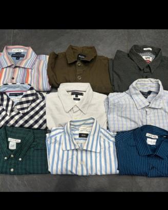 👔 Bundle of 9 Men’s Shirts – Premium Brands