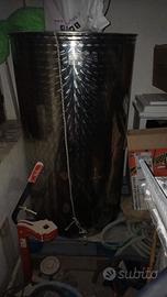 fusto inox 500 lt