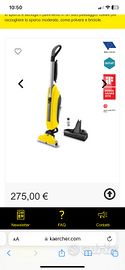 Lava pavimenti a rulli karcher