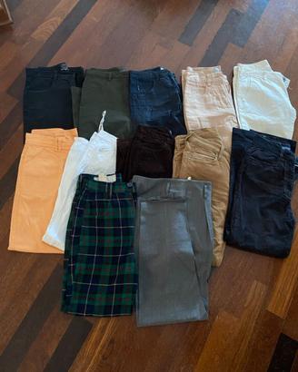 Lotto 12 pantaloni taglia 40