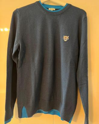 Maglione blu Kenzo da uomo taglia S