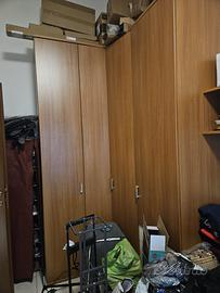 Cameretta -armadio angolare-2 letti