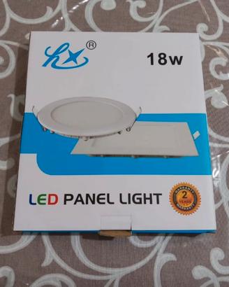 Pannello faretto a led ad incasso