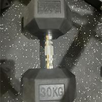 Coppia Manubri palestra 30kg  nuovi