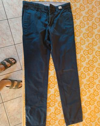 Pantalone Tommy tg 44 slim fit blu