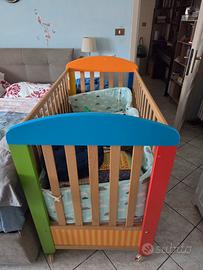 lettino bimbi con sbarre foppapedretti