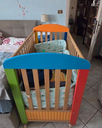 lettino bimbi con sbarre foppapedretti
