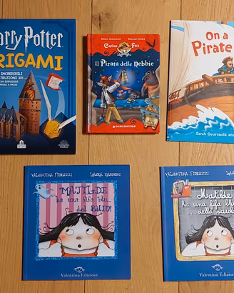 Lotto 5 Libri Bambini - Harry Potter Origami