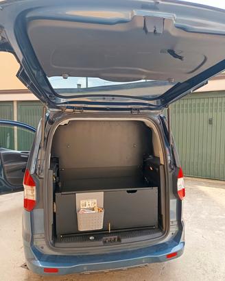 Letto/soppalco portaoggetti  auto