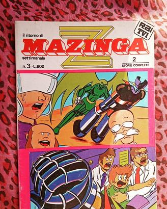 Mazinga Z fumetto Rai TV n.3 1980