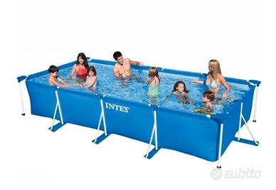 Piscina +pompa con filtro+copripiscina +cartuccia