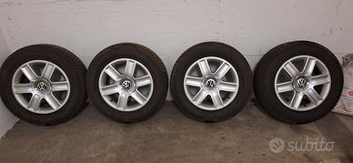 N.4 cerchi auto WheelsCompany 16 pollici + Pneuma 