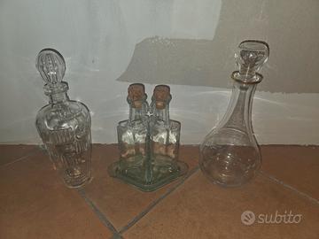 decantar liquori in cristallo 