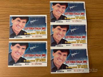 Biglietti Lotteria Italia - 2002