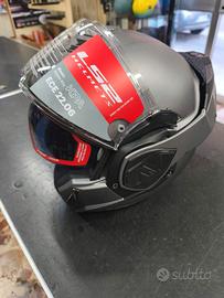 CASCO TG M MODULARE LS2 FF906 ADVANT SOLID MATT TI