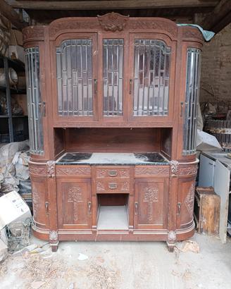 Mobile Credenza Legno Intarsiato